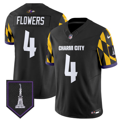 Black - Zay Flowers