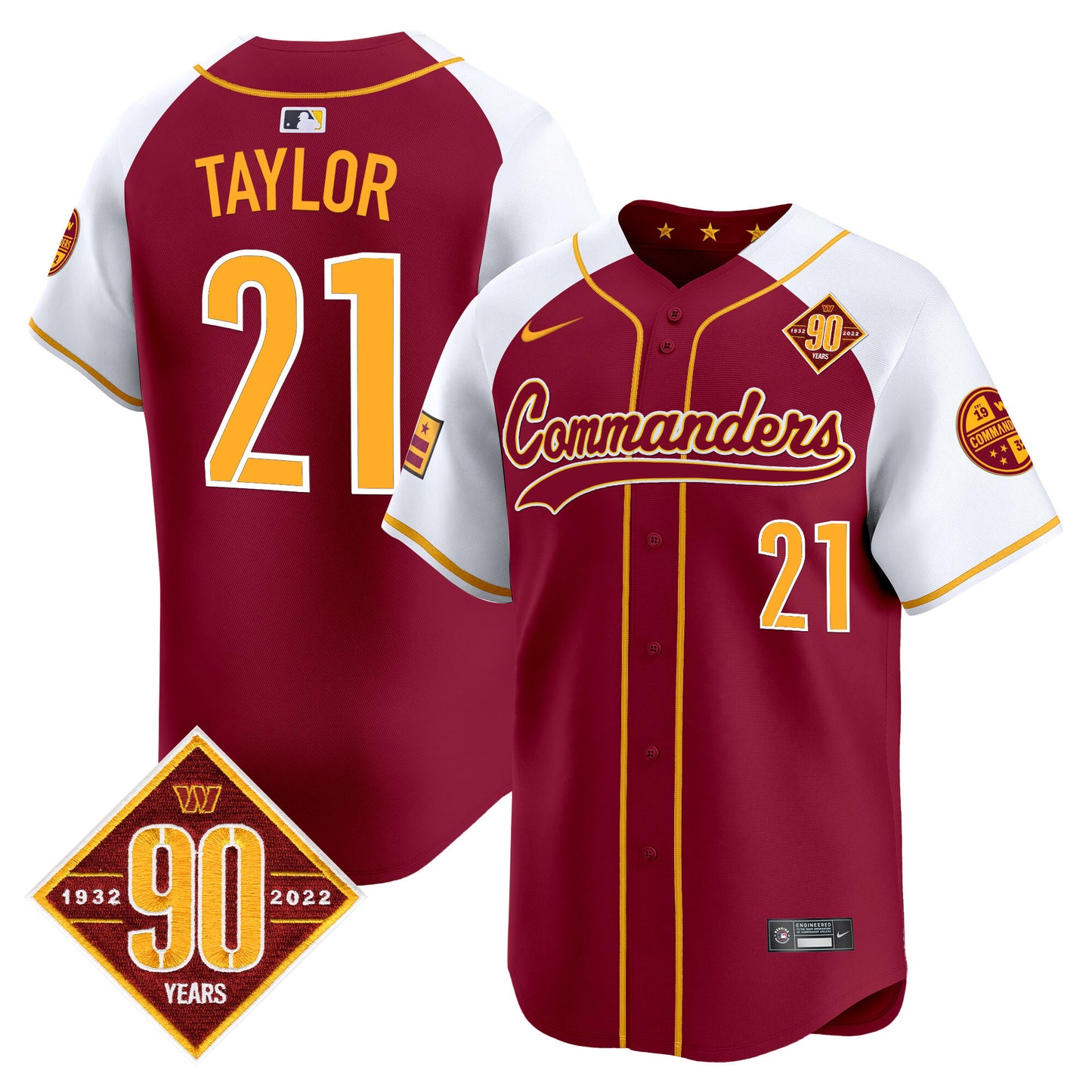 Burgundy Alternate - Sean Taylor