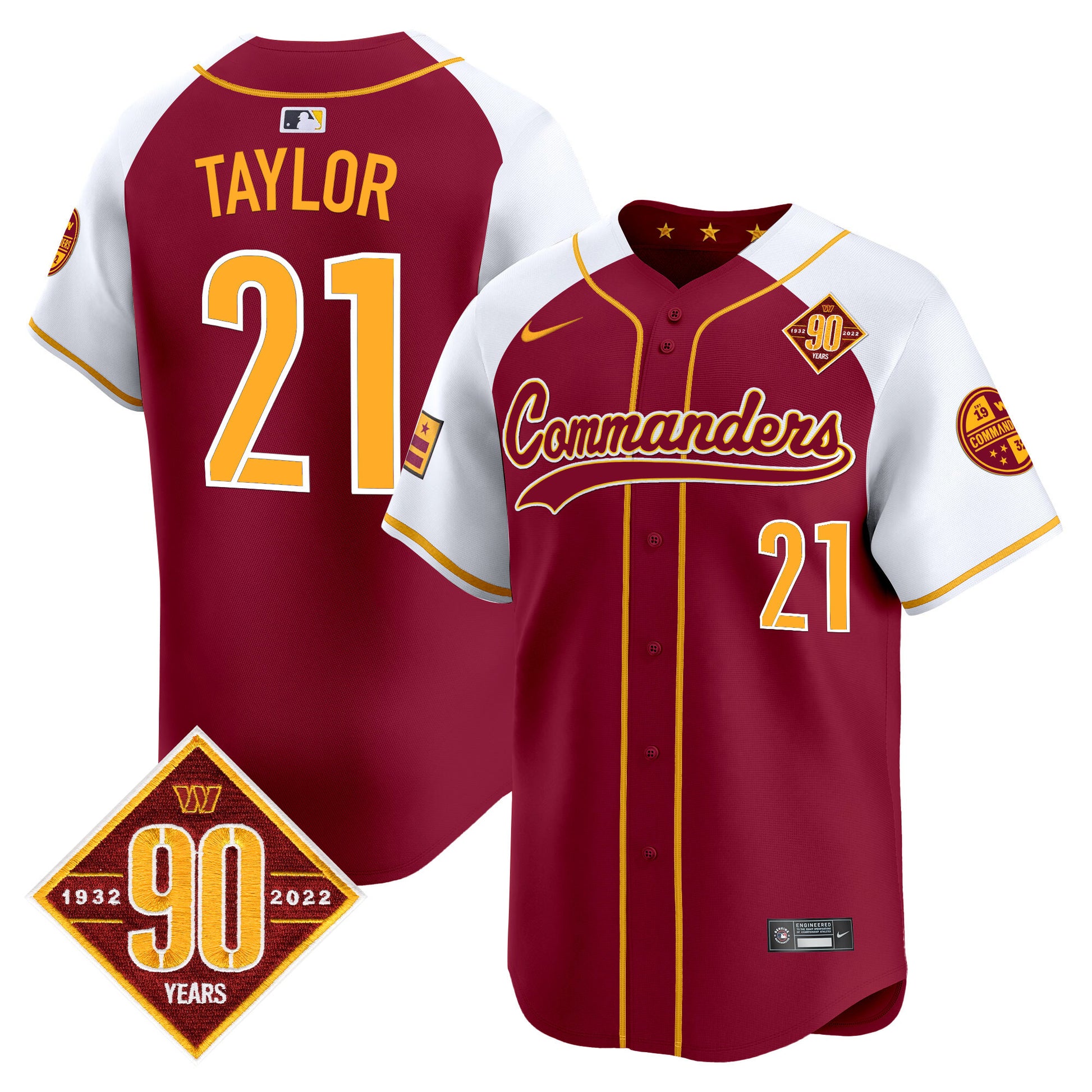 Burgundy Alternate - Sean Taylor