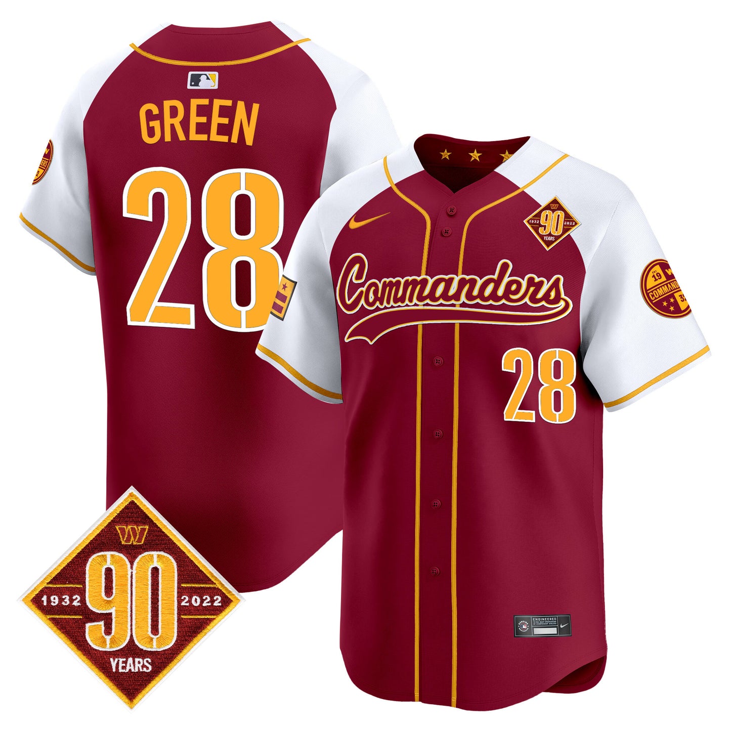 Burgundy Alternate - Darrell Green