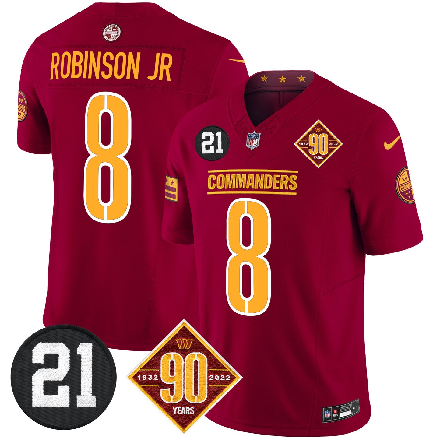 Burgundy - Robinson Jr.