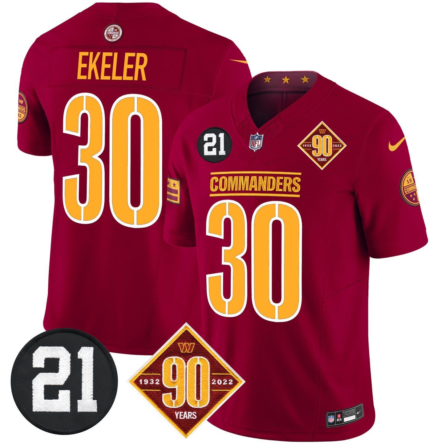 Burgundy - Austin Ekeler