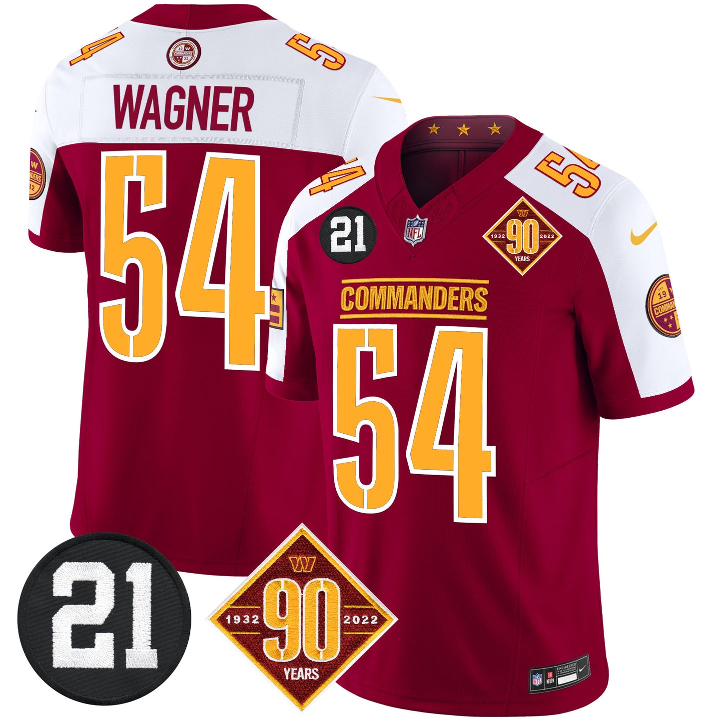 Burgundy Alternate - Bobby Wagner
