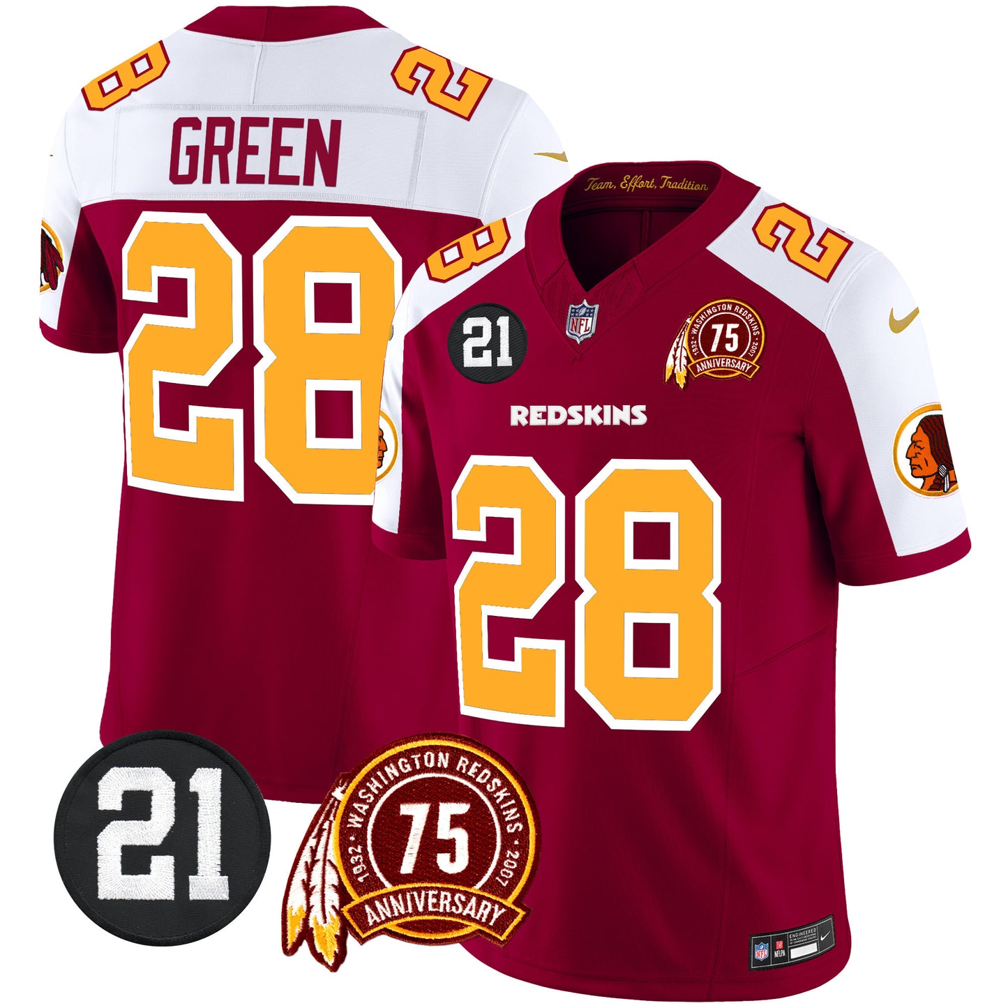 Burgundy Alternate - Darrell Green