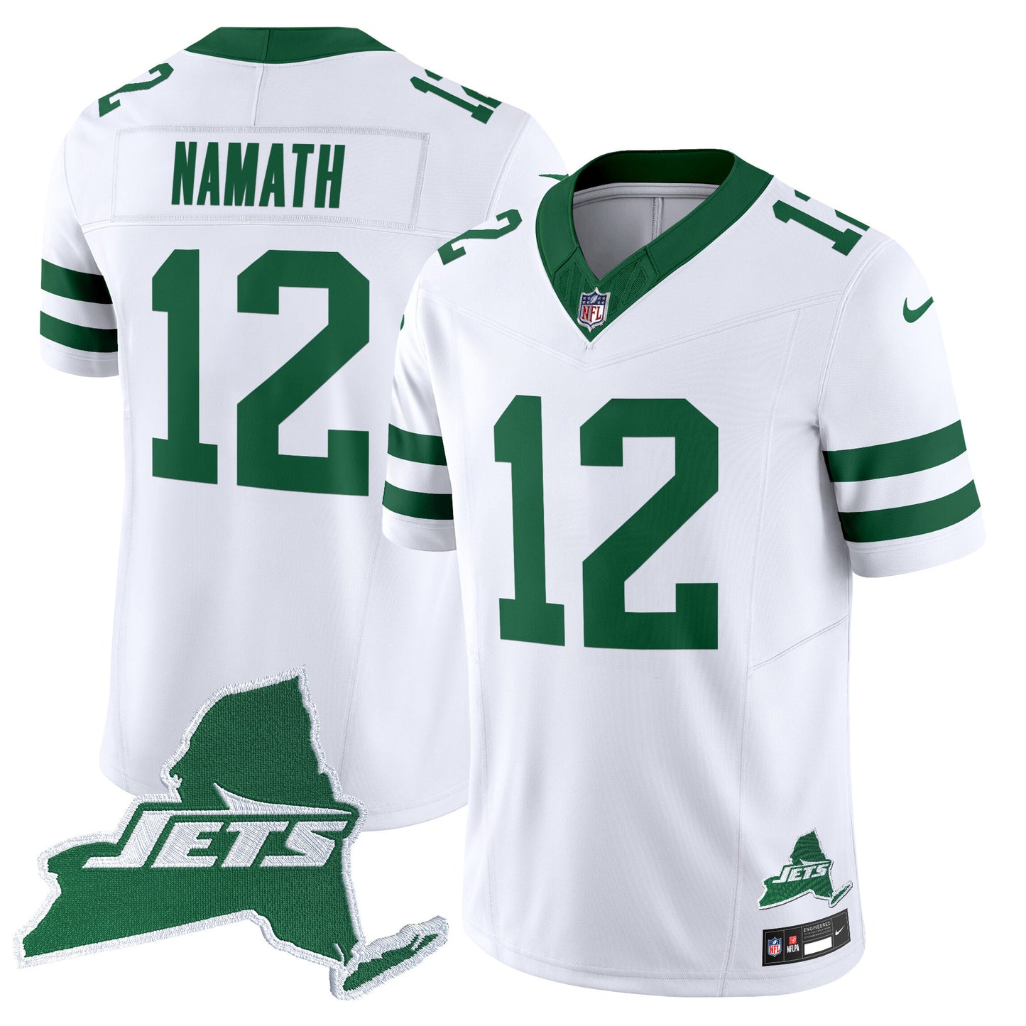 White - Joe Namath