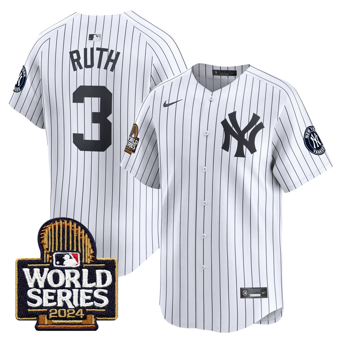 White - Babe Ruth