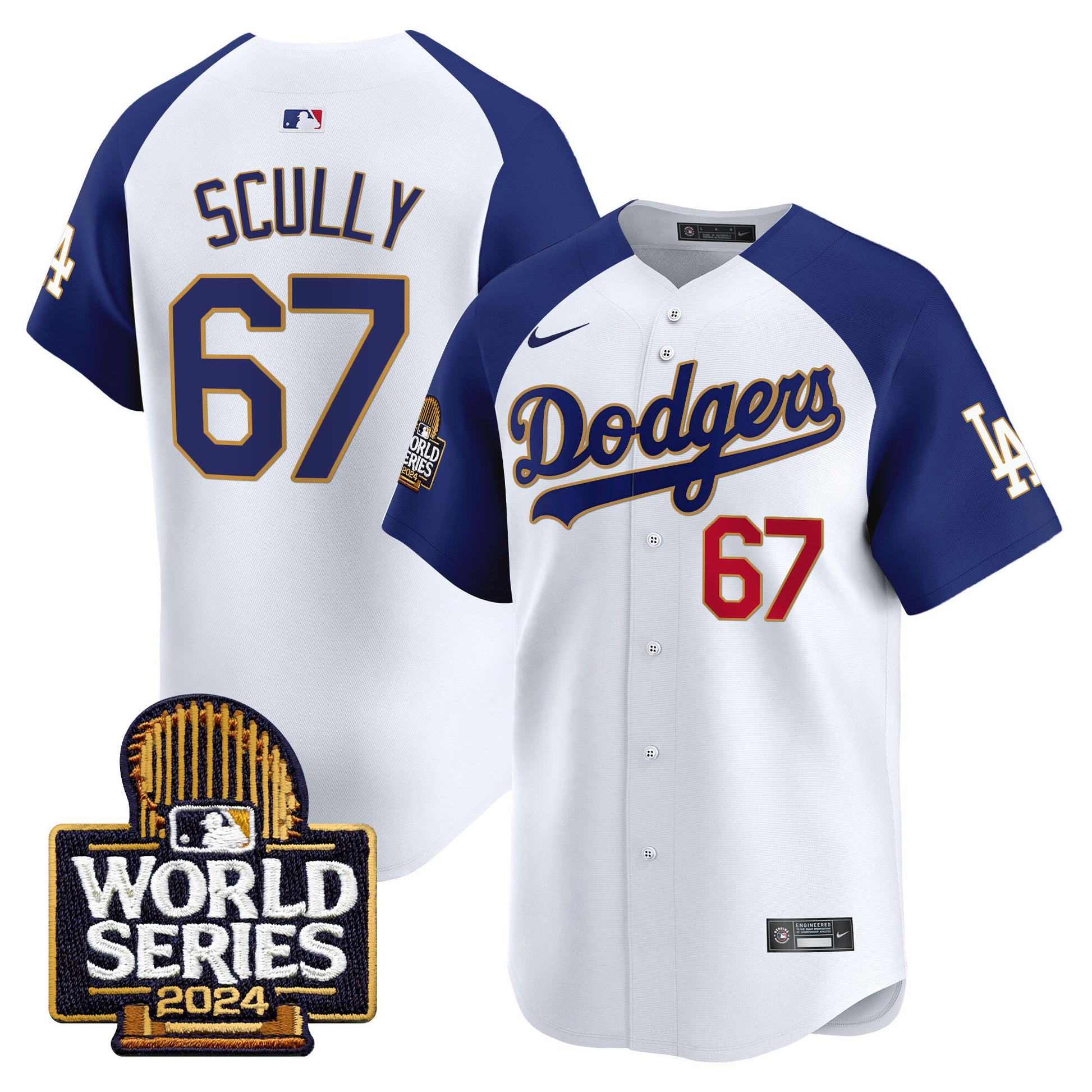 White Alternate - Vin Scully