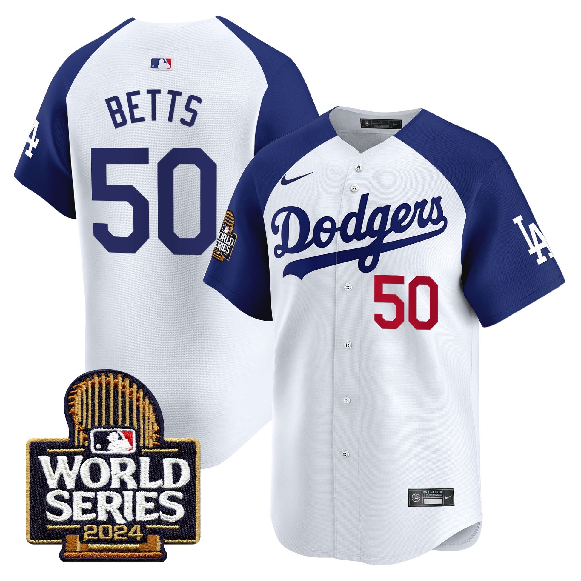 Alternate White - Mookie Betts