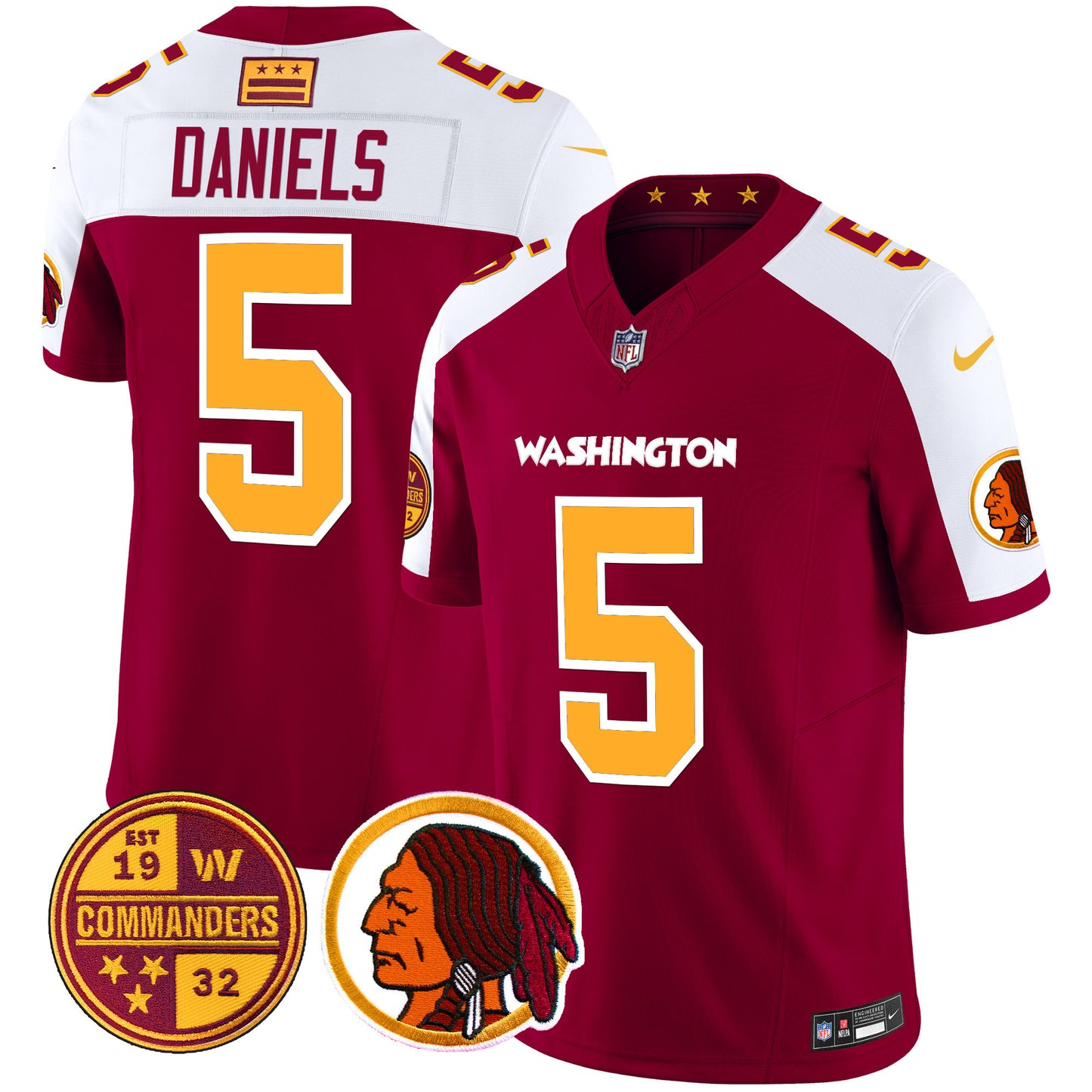 Burgundy Alternate - Jayden Daniels