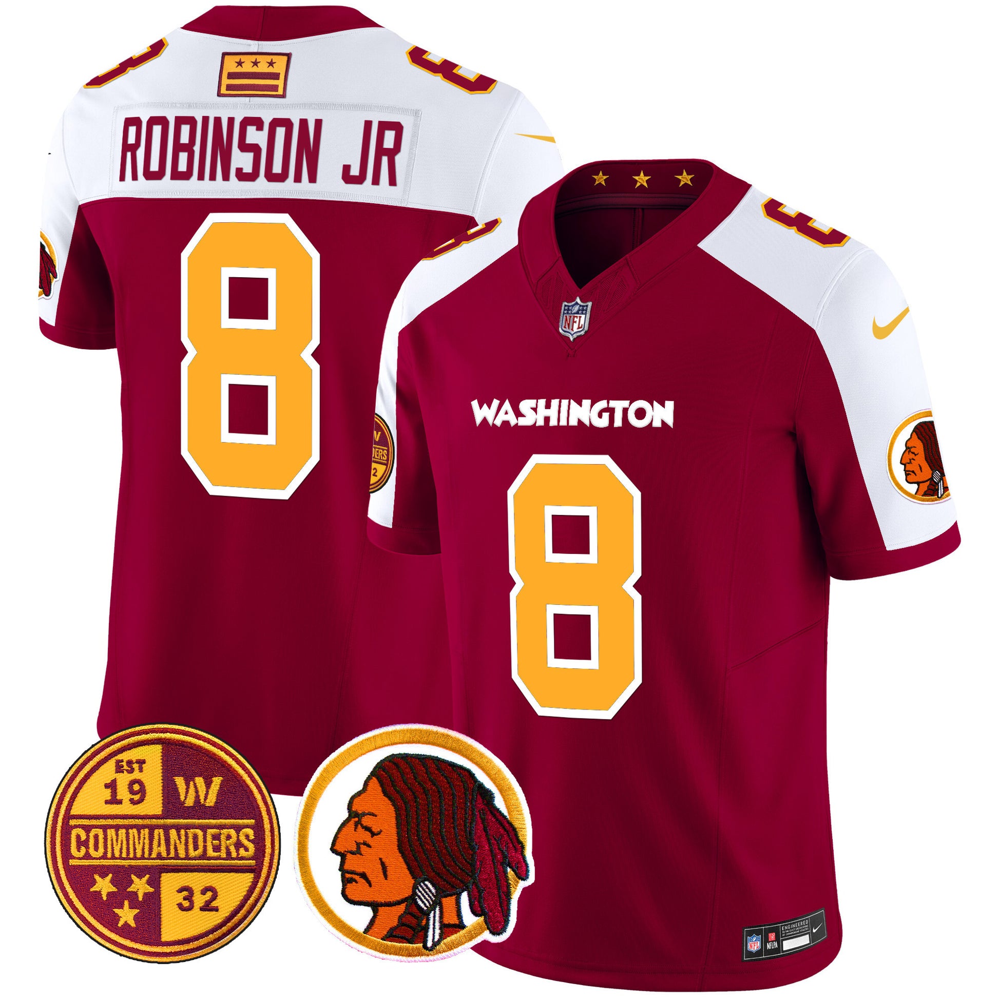 Burgundy Alternate - Robinson Jr.
