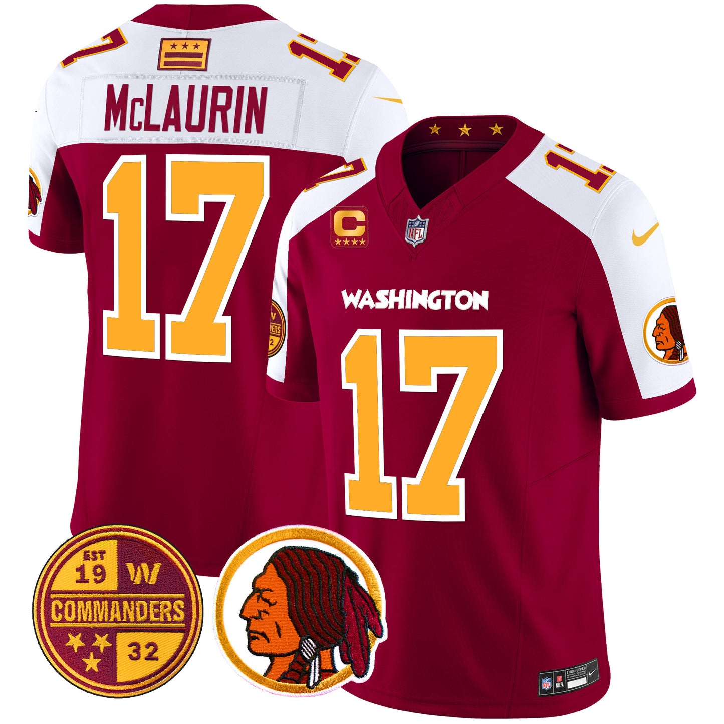 Burgundy Alternate - Terry McLaurin