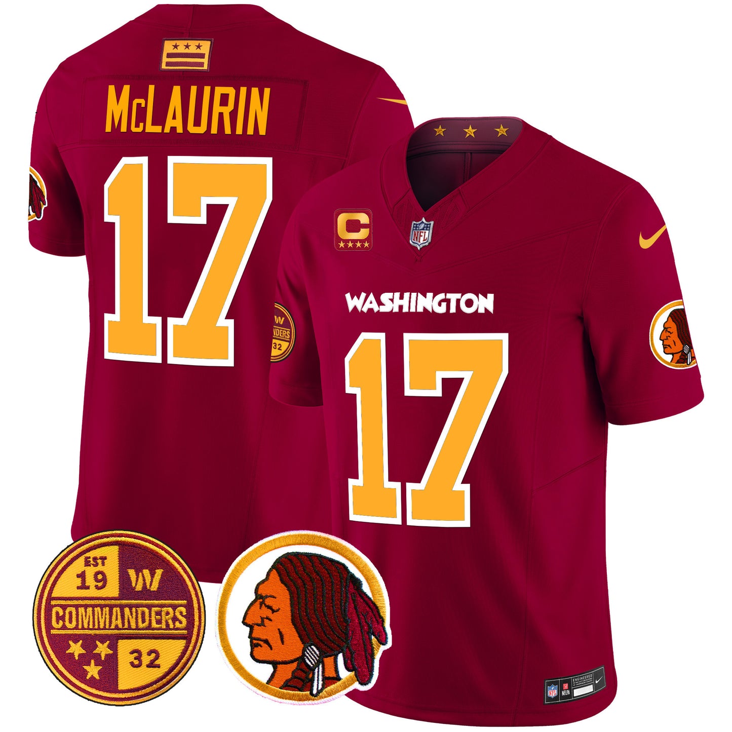 Burgundy - Terry McLaurin
