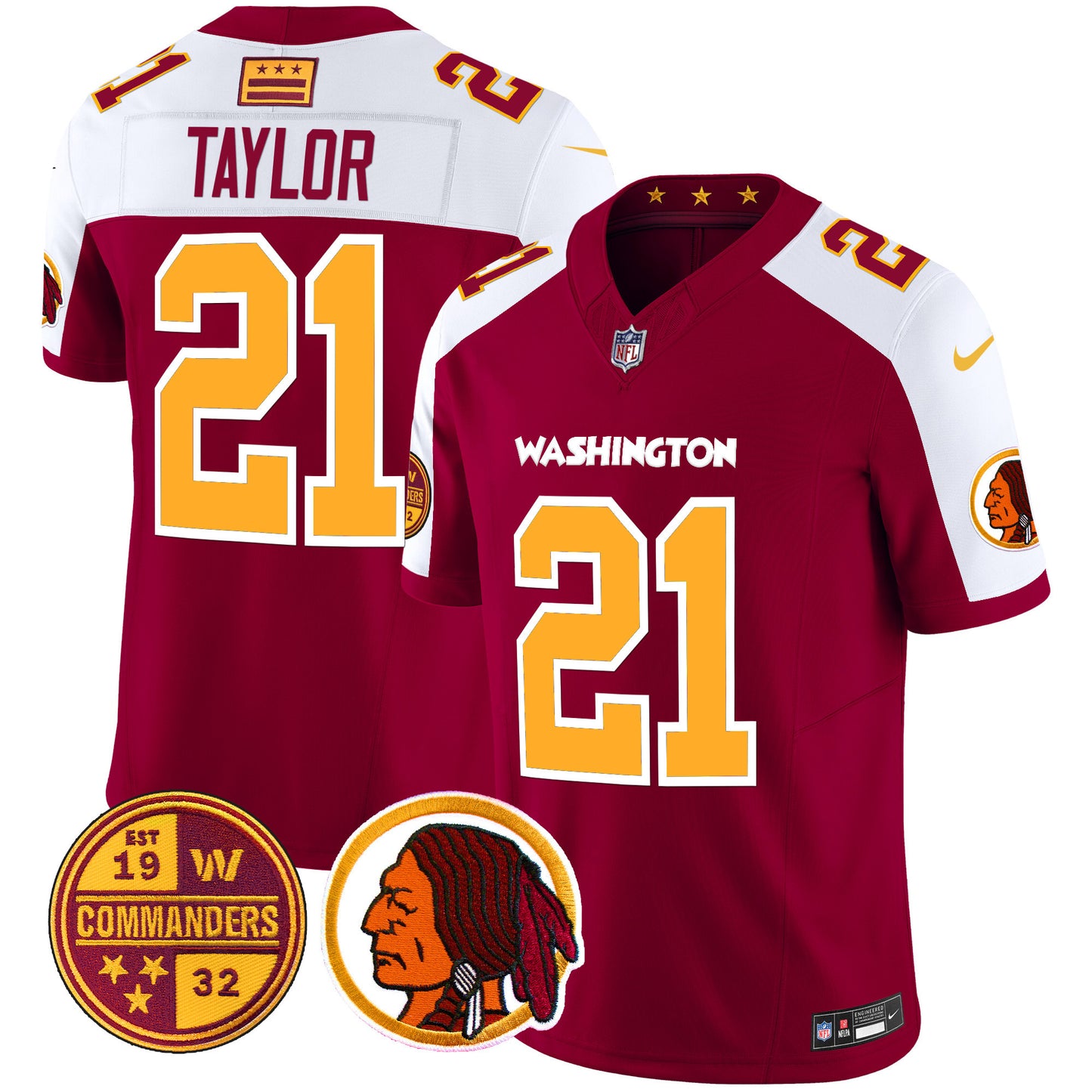 Burgundy Alternate - Sean Taylor