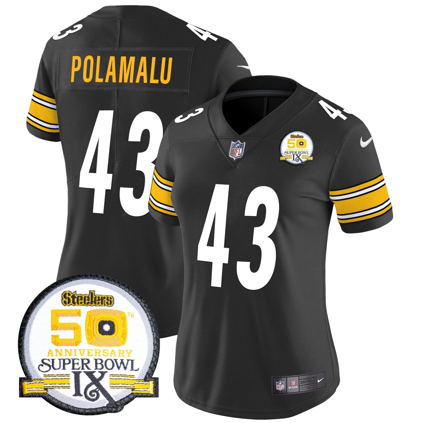 Black - Troy Polamalu