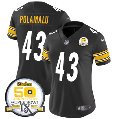 Black - Troy Polamalu