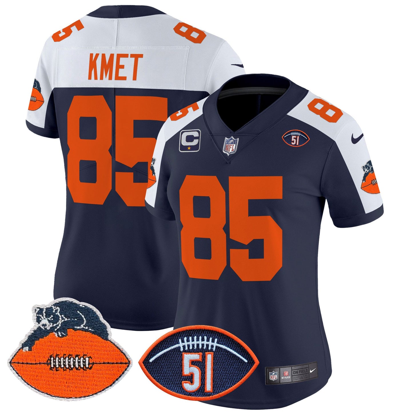 Navy Alternate - Cole Kmet