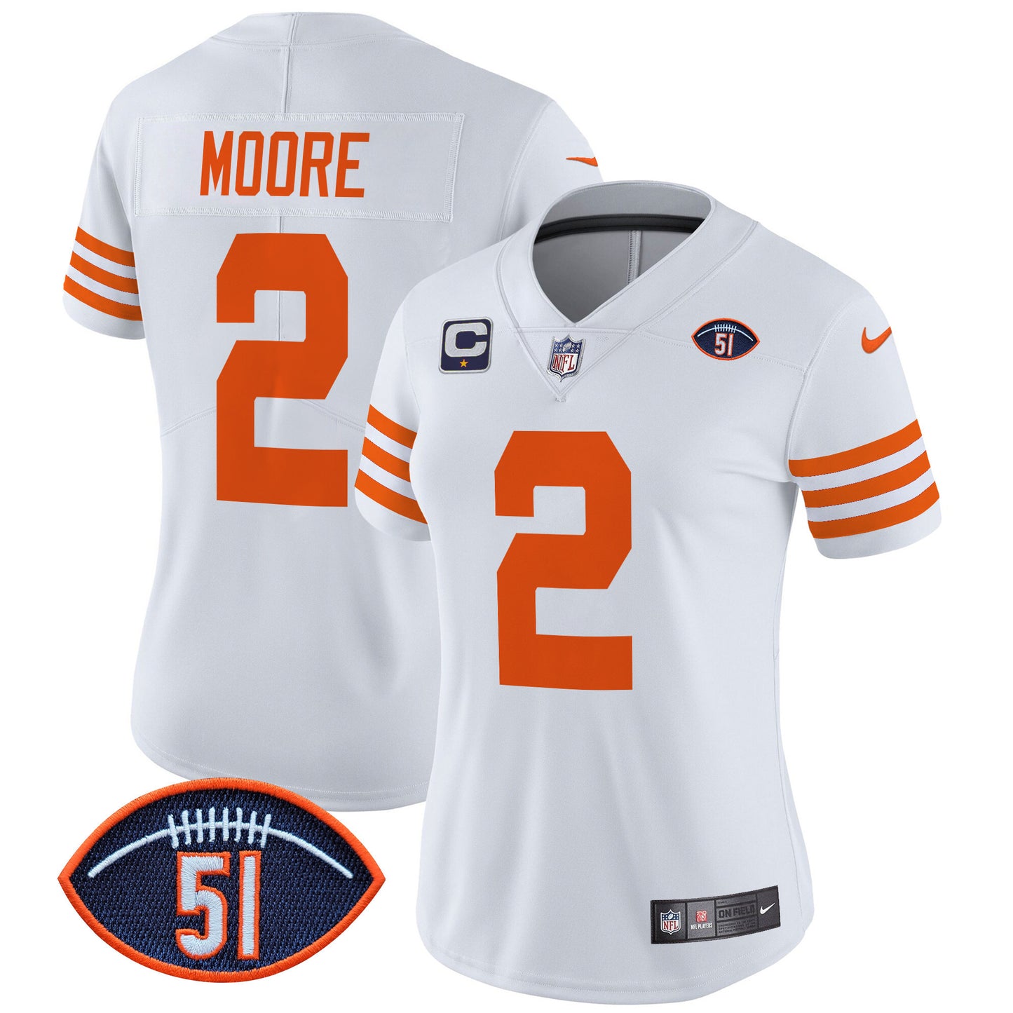 White - D.J. Moore