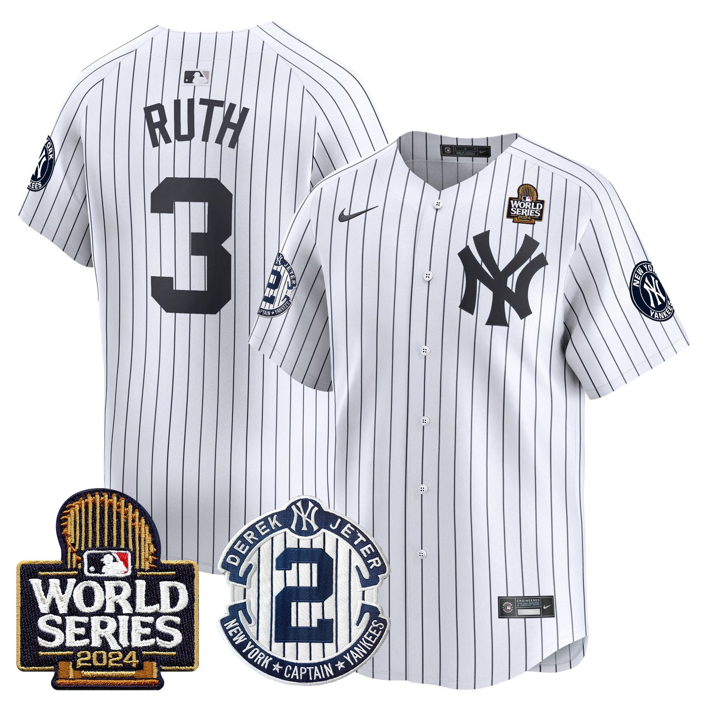 White - Babe Ruth