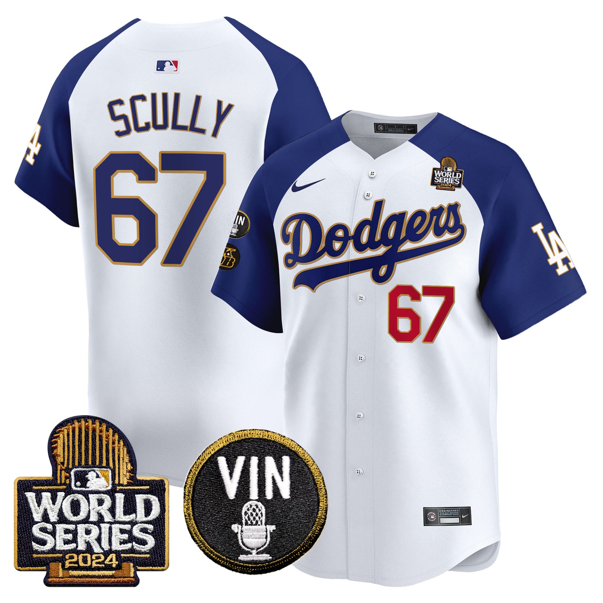 White Alternate - Vin Scully