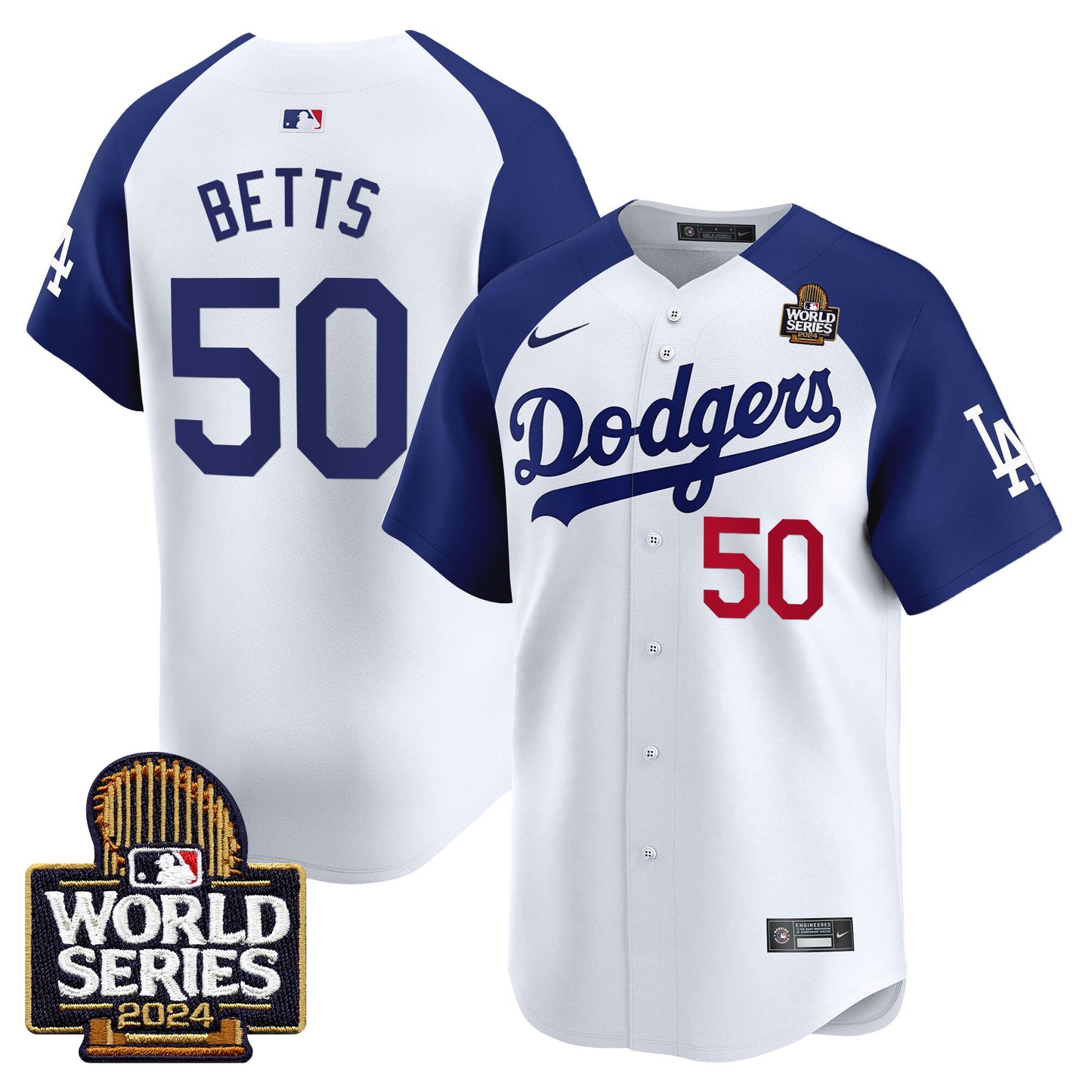 Alternate White - Mookie Betts
