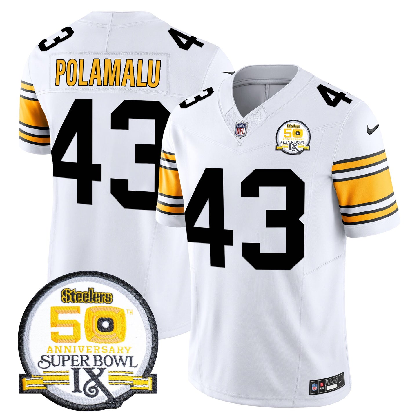 1975 White - Troy Polamalu