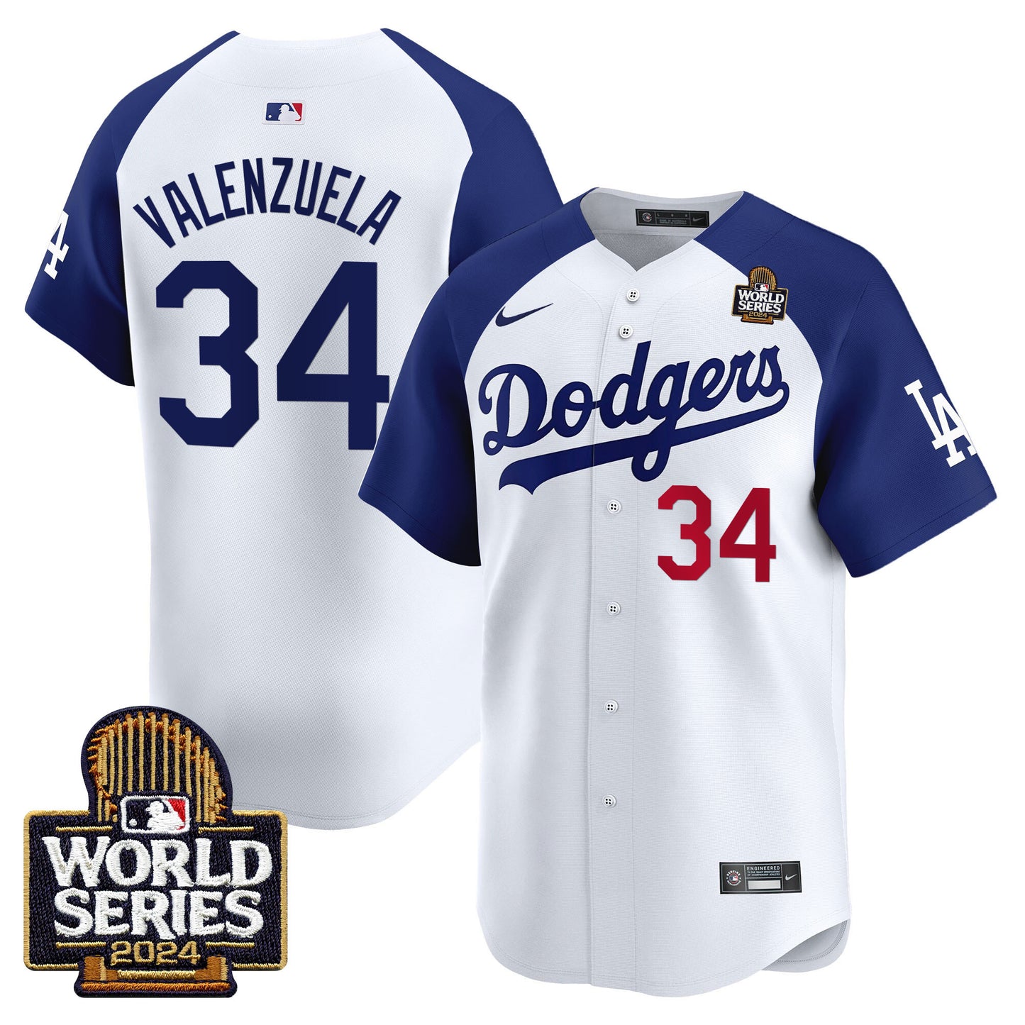 Alternate White - Fernando Valenzuela
