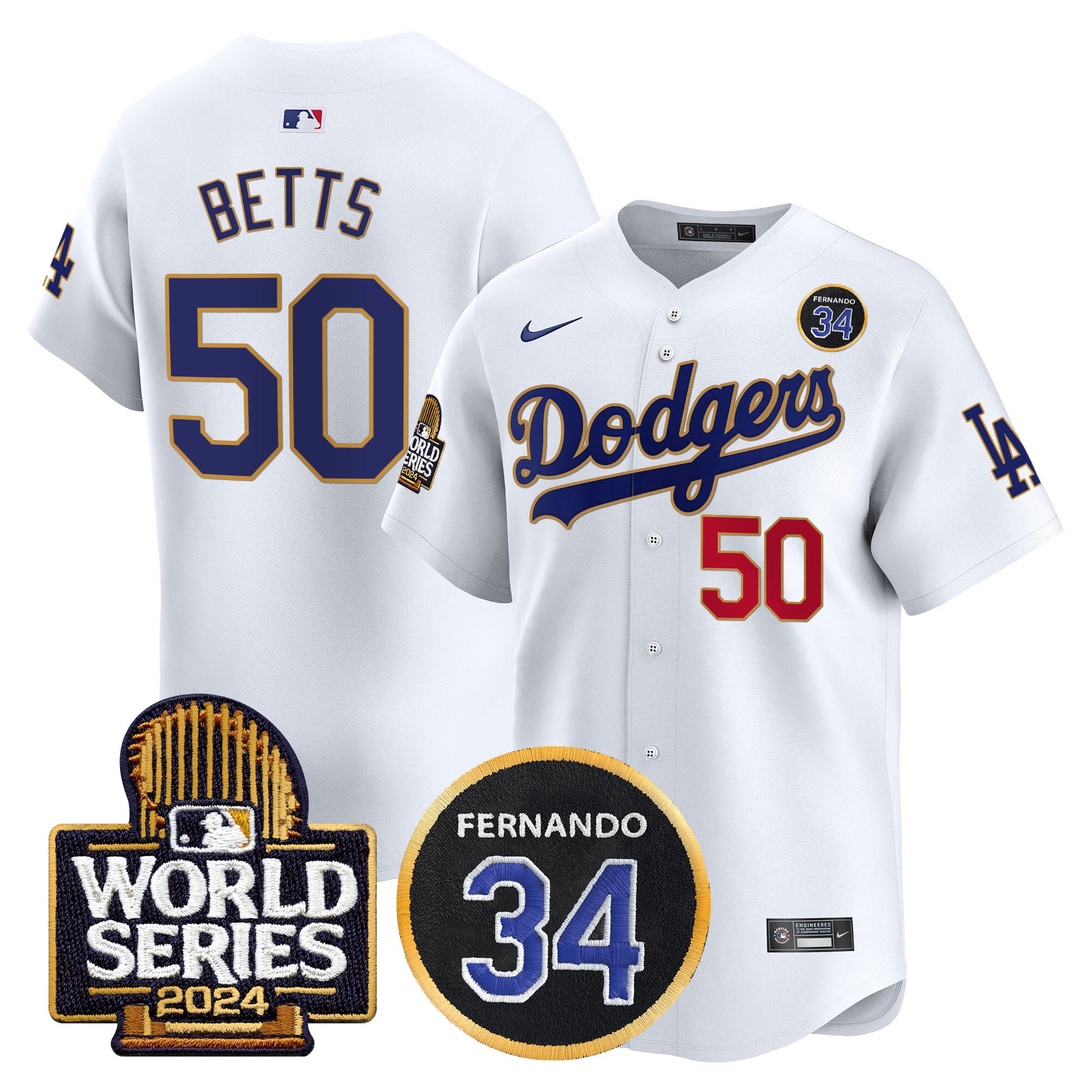 White - Mookie Betts