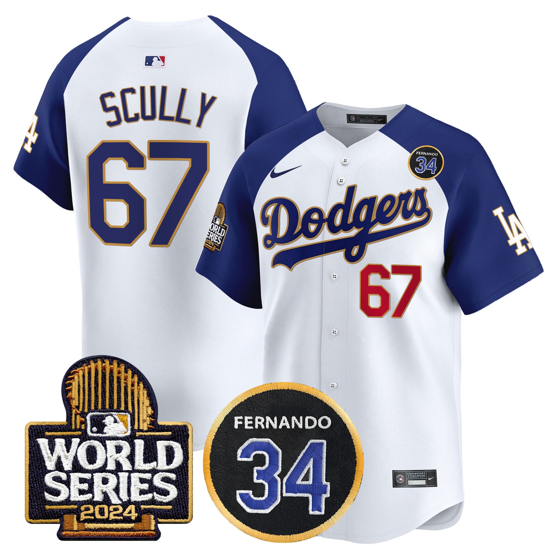 White Alternate - Vin Scully