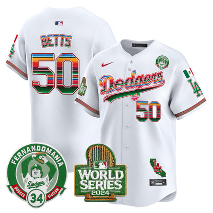 White - Mookie Betts