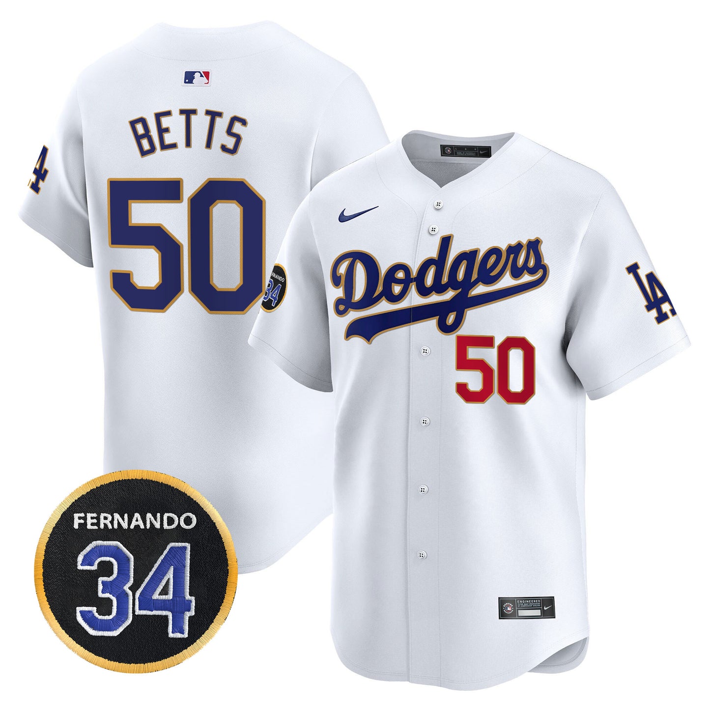 White - Mookie Betts