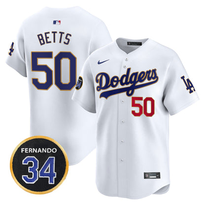 White - Mookie Betts