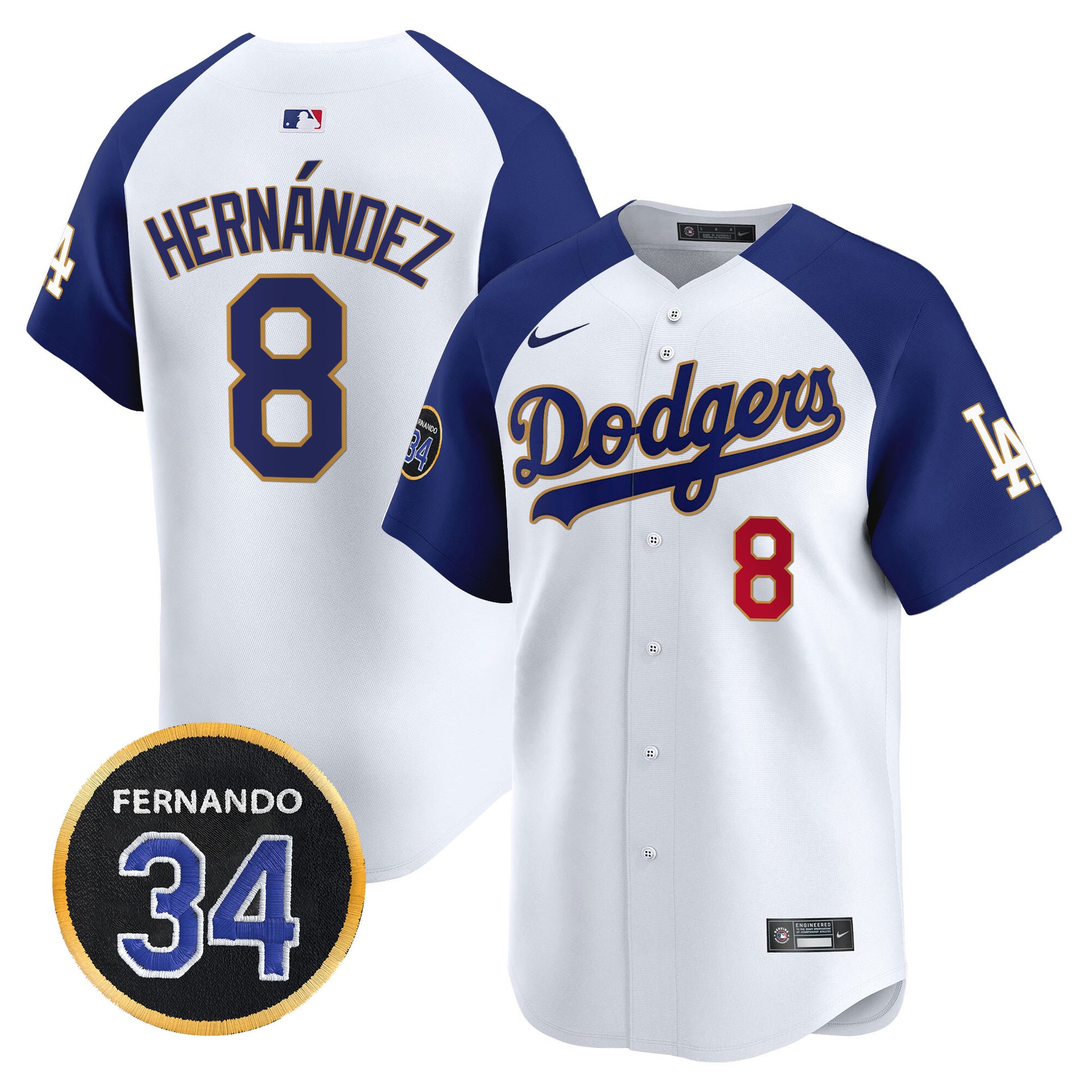 White Alternate - Kike Hernandez