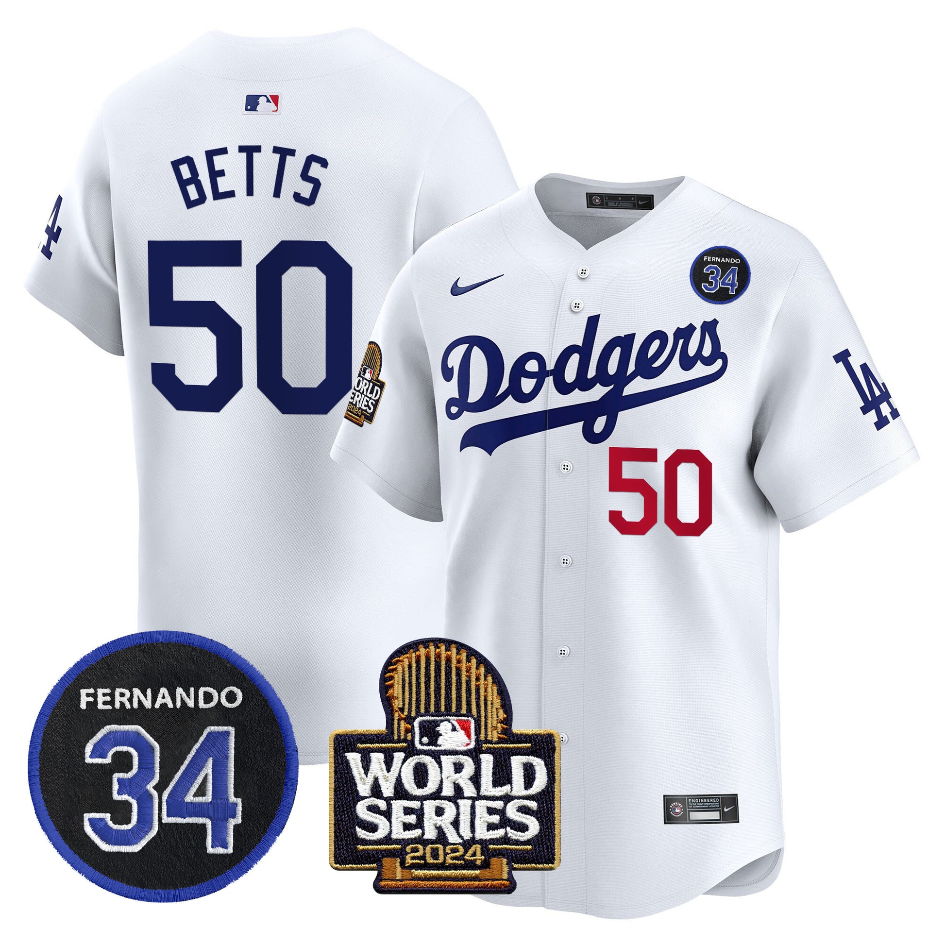 White - Mookie Betts