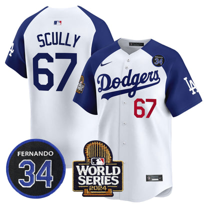 Alternate White - Vin Scully
