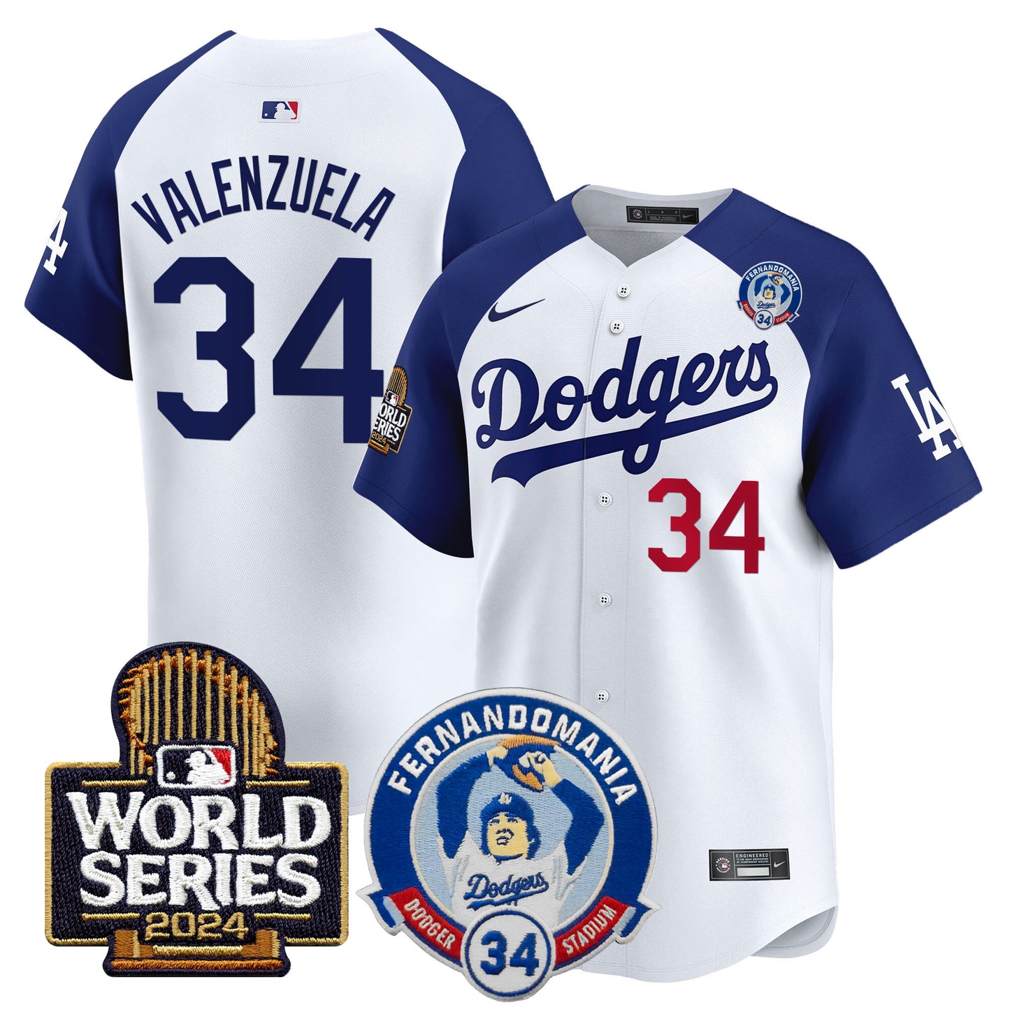 Alternate White - Fernando Valenzuela