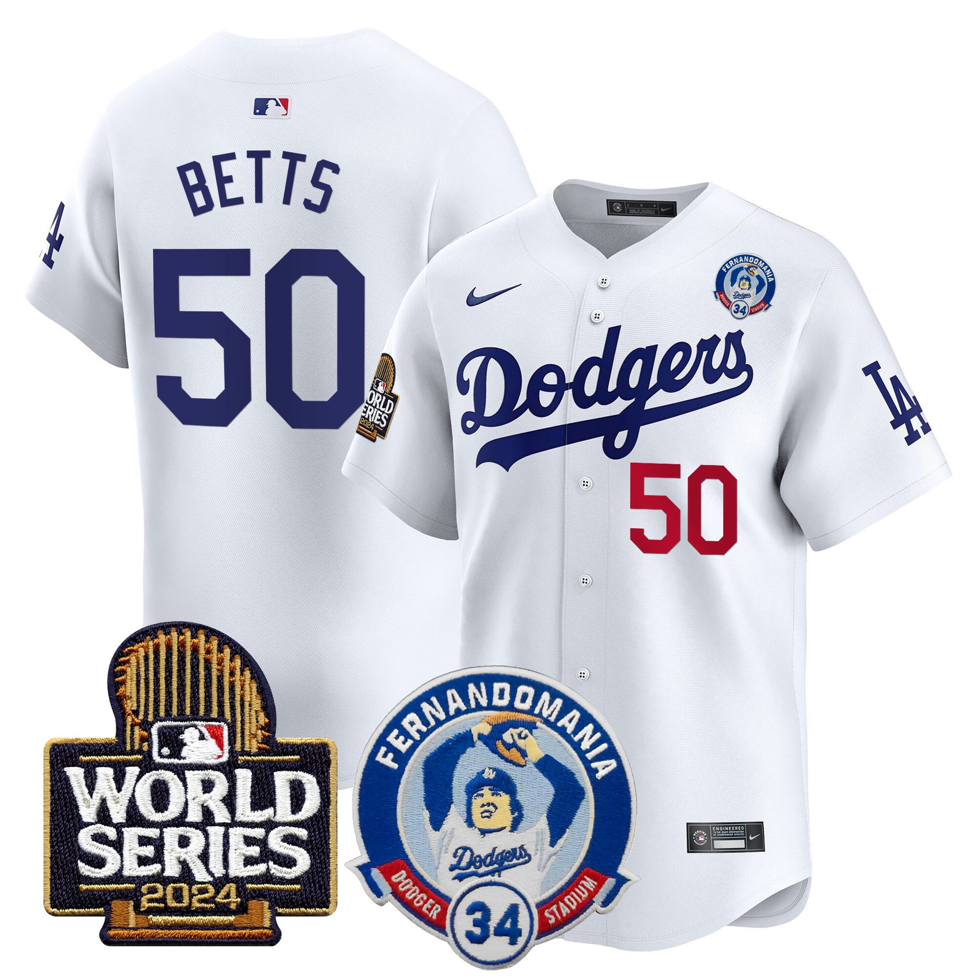 White - Mookie Betts