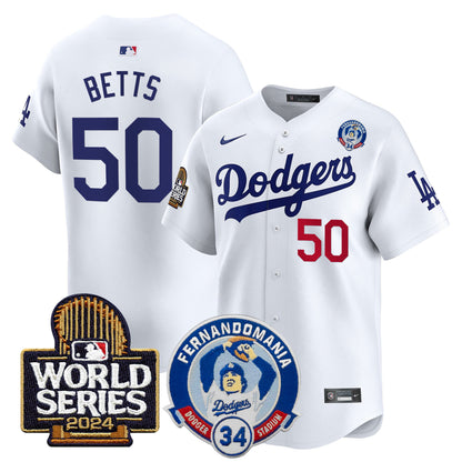White - Mookie Betts