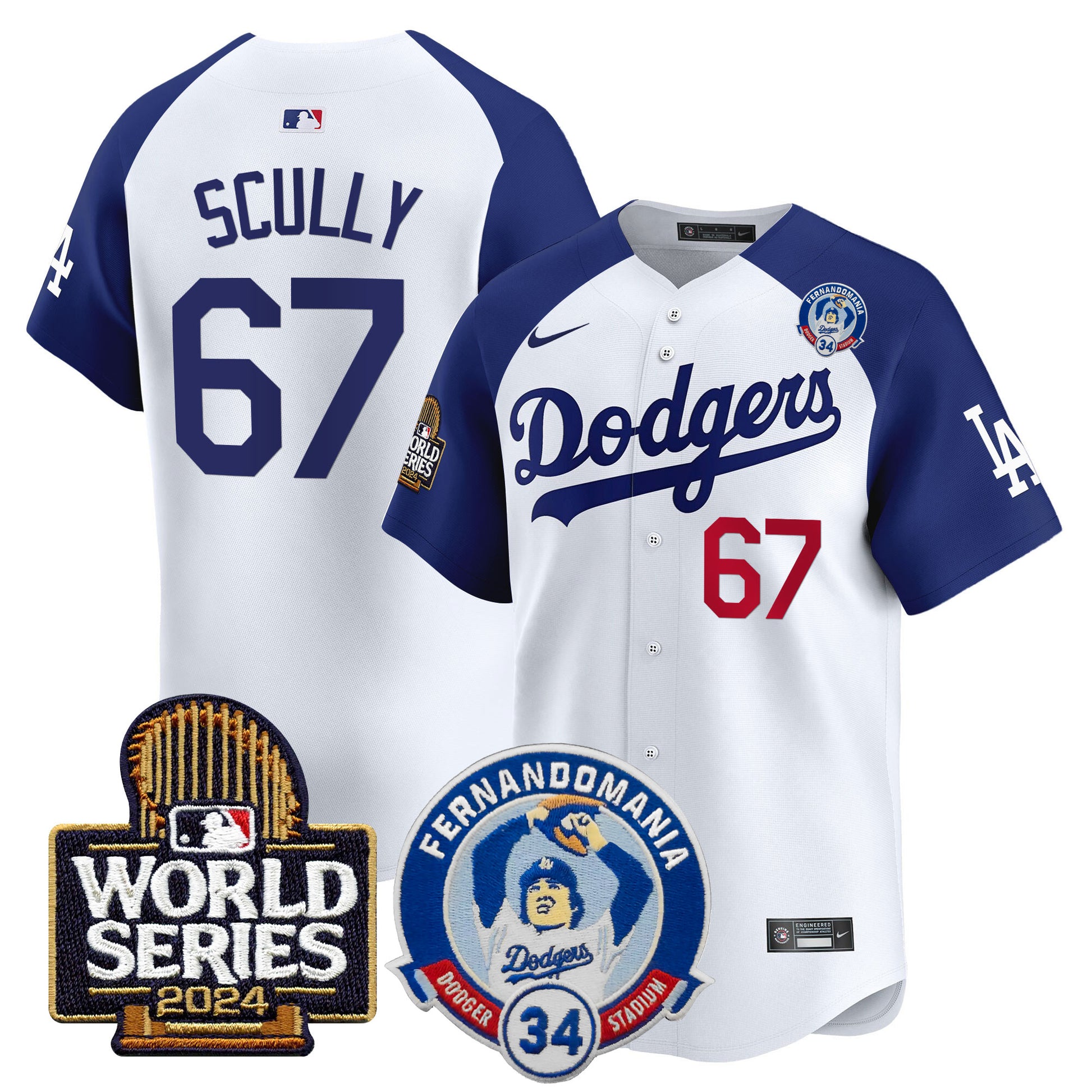 Alternate White - Vin Scully