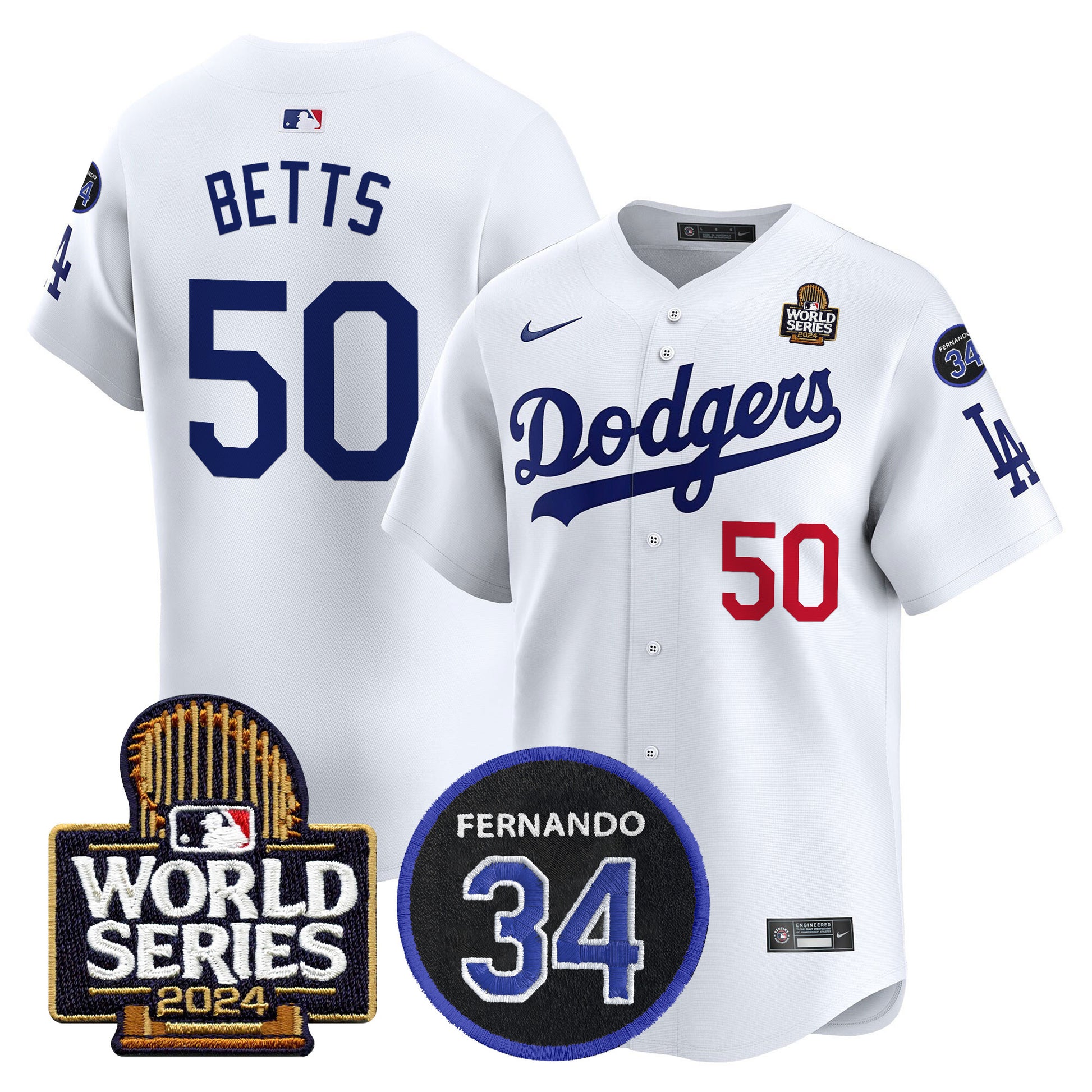 White - Mookie Betts