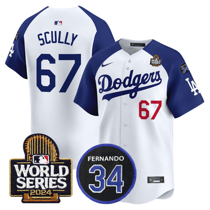 Alternate White - Vin Scully