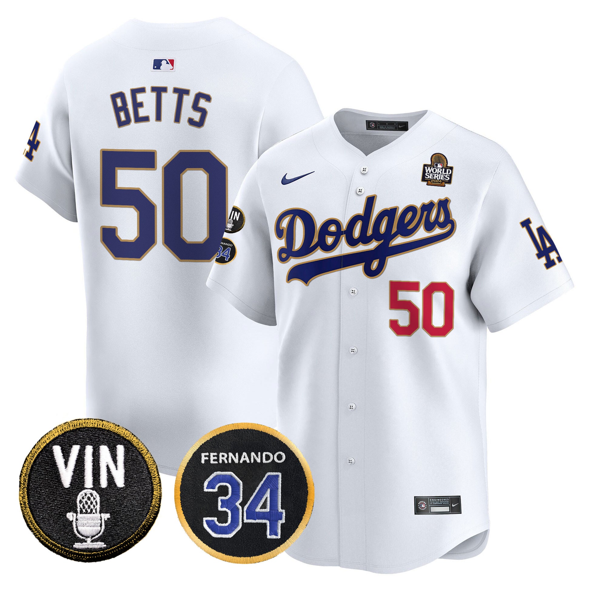 White - Mookie Betts