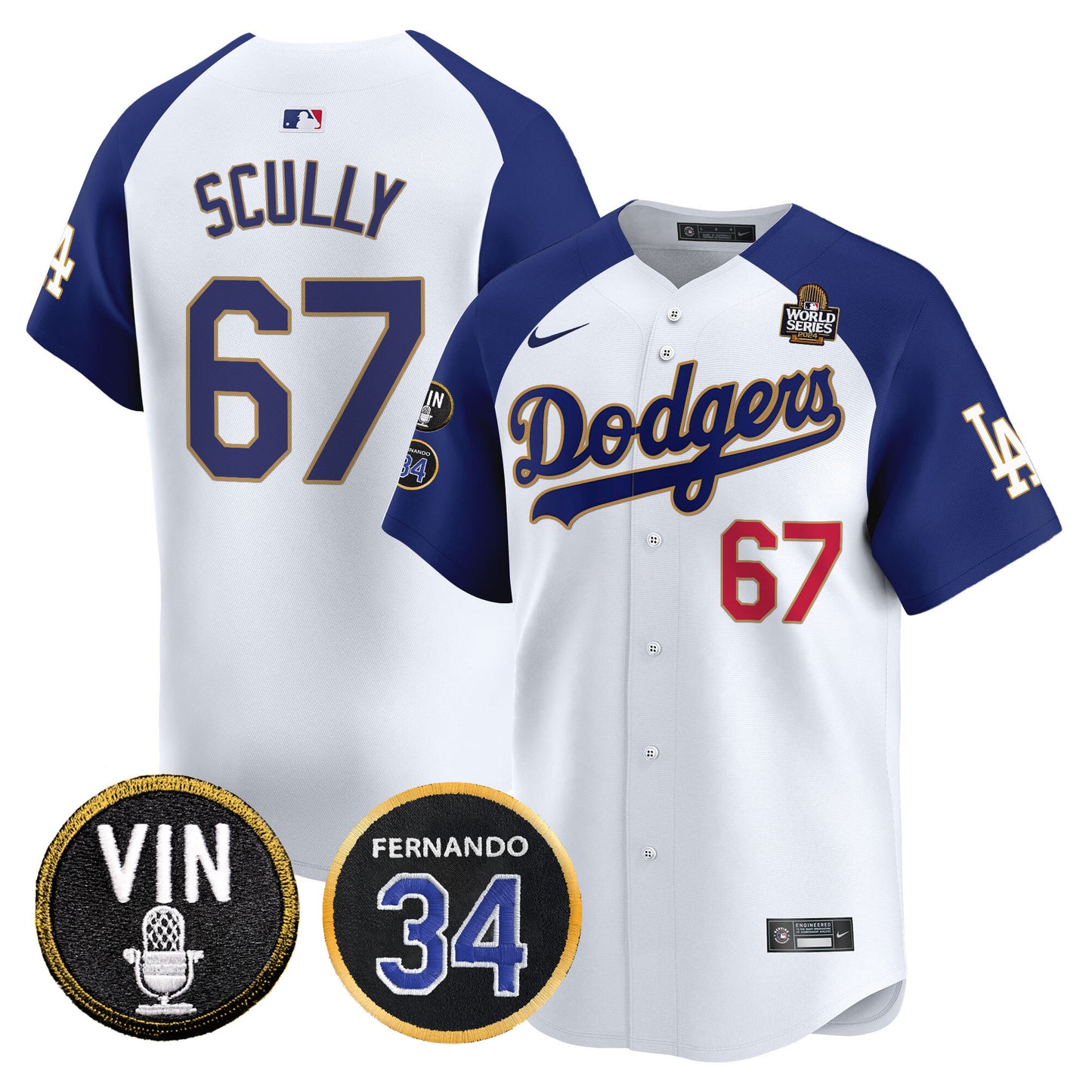 White Alternate - Vin Scully