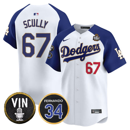White Alternate - Vin Scully