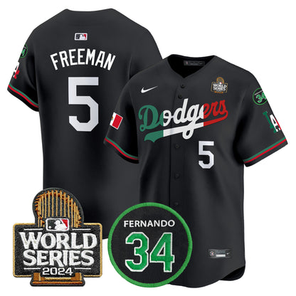Black Mexico Flag - Freddie Freeman