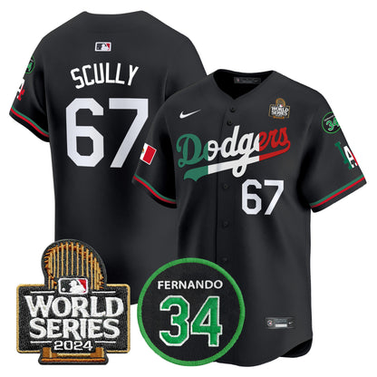 Black Mexico Flag - Vin Scully
