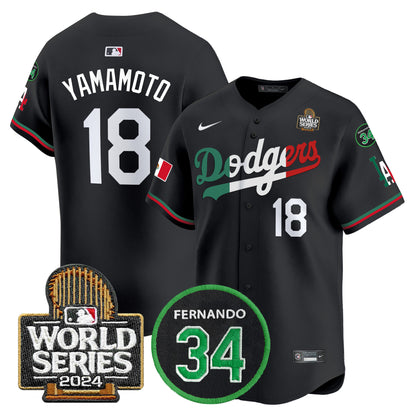 Black Mexico Flag - Yamamoto