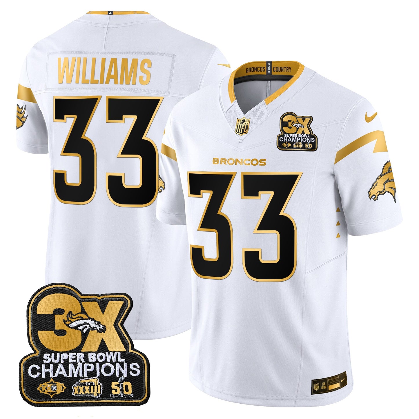 White Gold - Javonte Williams