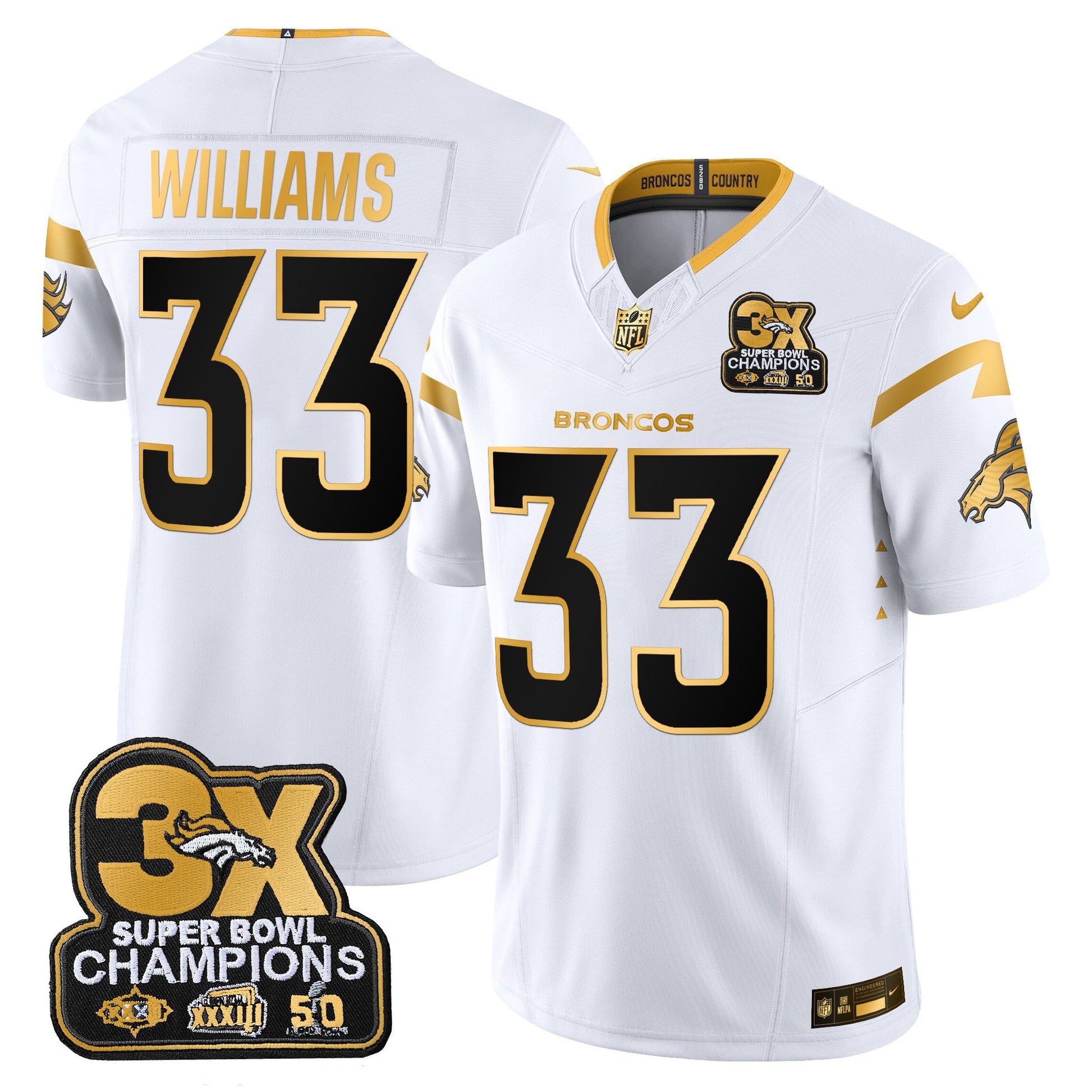 White Gold - Javonte Williams