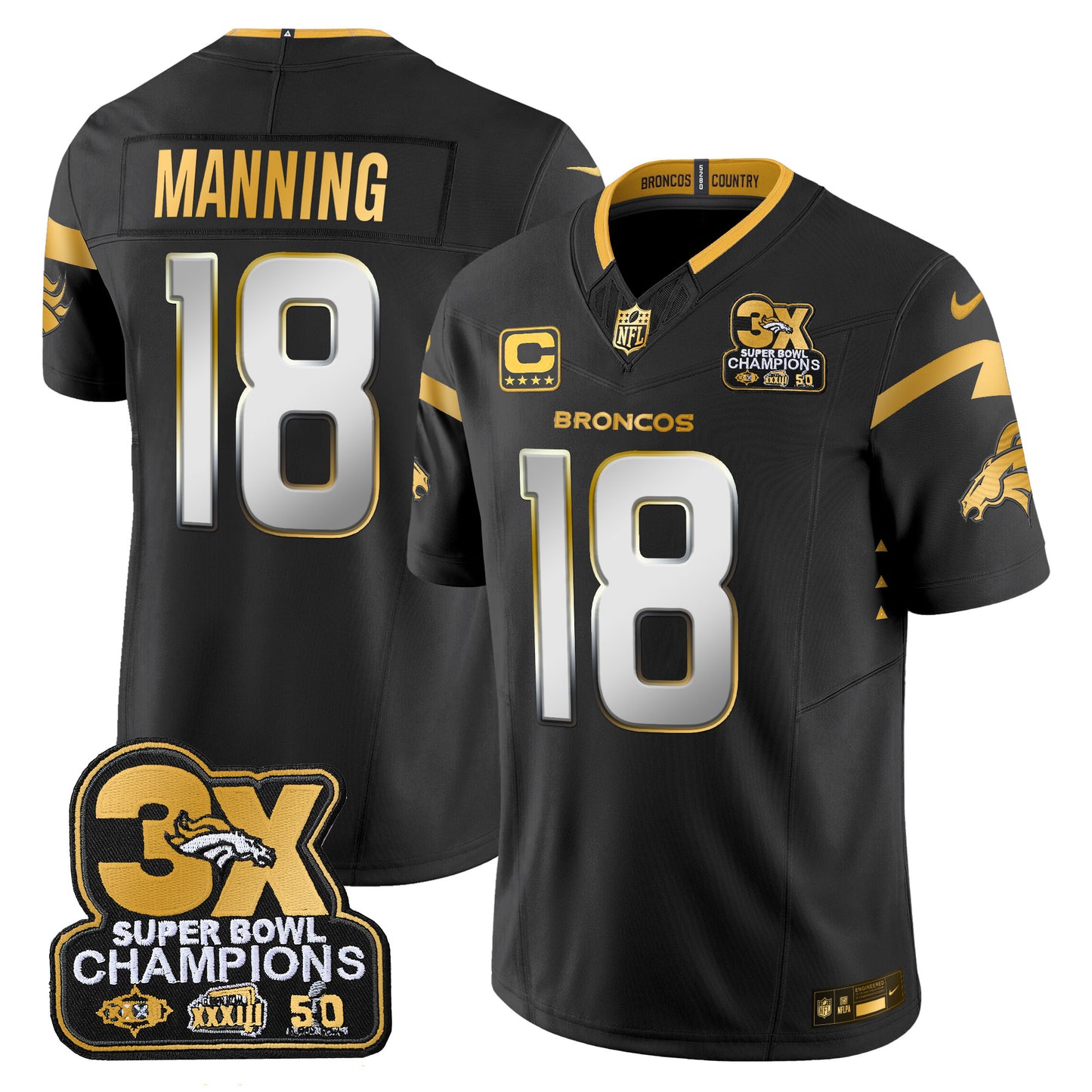Black Limited - Peyton Manning