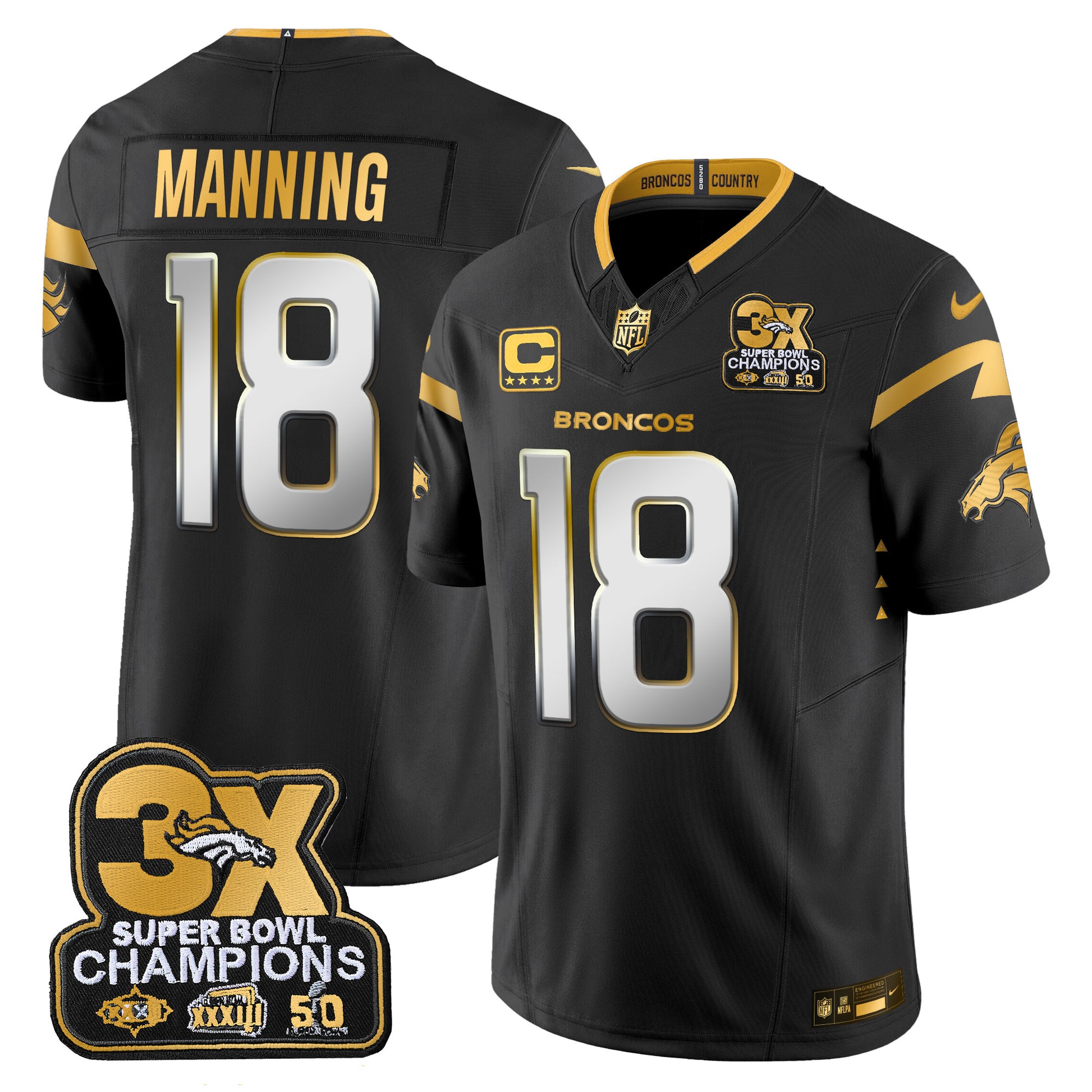 Black Limited - Peyton Manning
